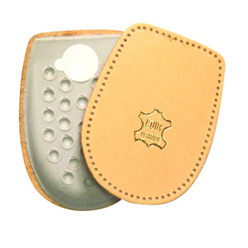 Talonette cuir véritable